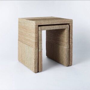 Set of 2 Woven Nesting Tables-Threshold designed with Studio
McGee